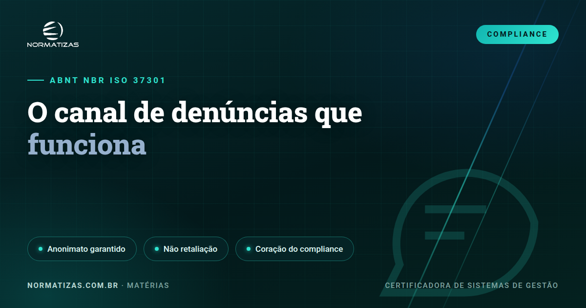 O canal de denúncias que funciona