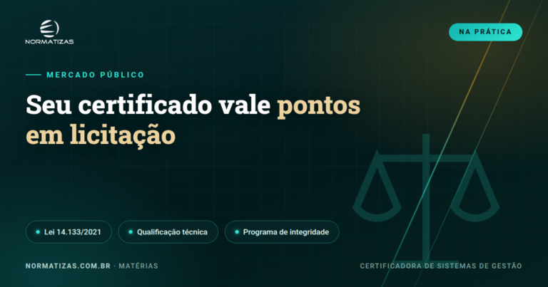 Certificação ISO em licitações: o que a Lei 14.133 permite exigir (e pontuar)