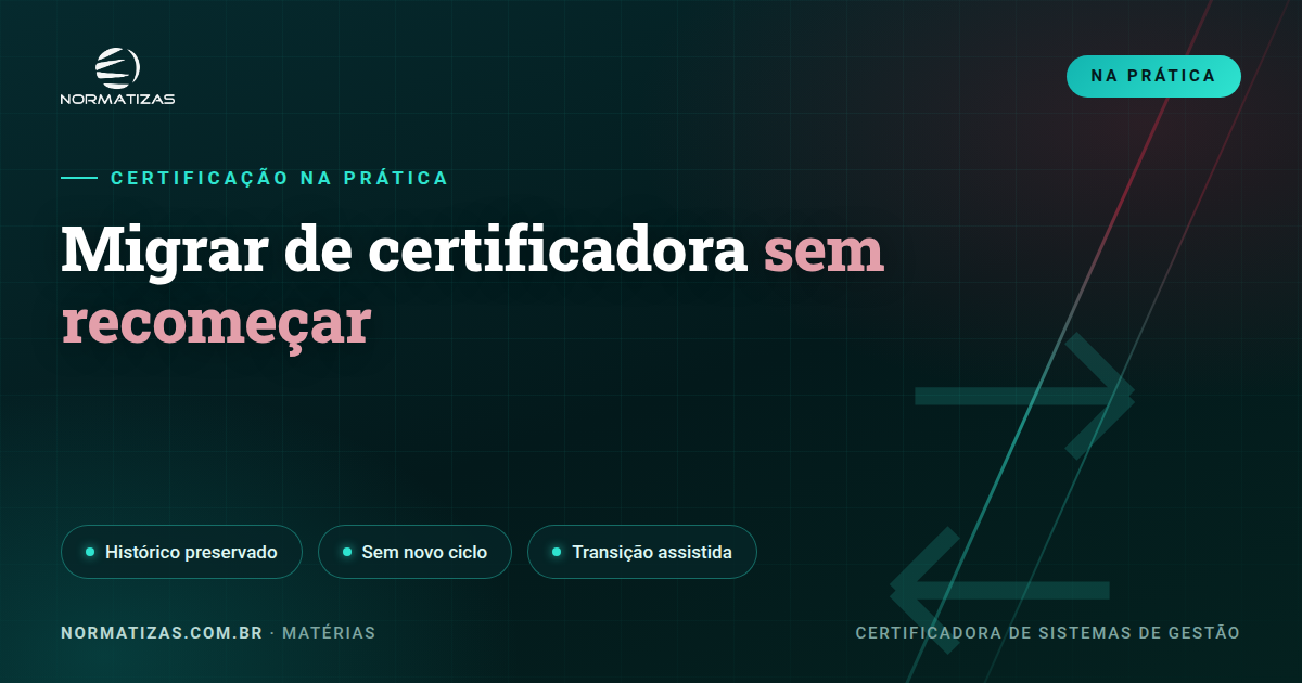 Migração de certificadora: troque sem reiniciar o ciclo