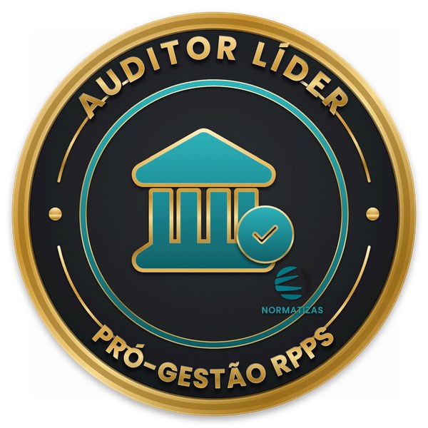 Emblema — Auditor Líder Pró-Gestão RPPS - Certificação Institucional e Modernização da Gestão dos Regimes Próprios de Previdência Social
