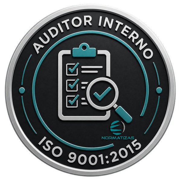 Emblema — Auditor Interno ISO 9001:2015 - Sistema de Gestão da Qualidade (SGQ)