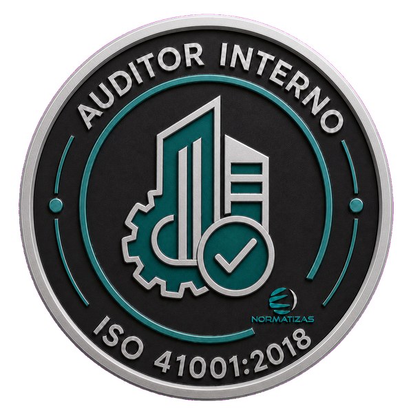 Emblema — Auditor Interno ISO 41001:2018 - Sistema de Gestão de Facilities (SGF)