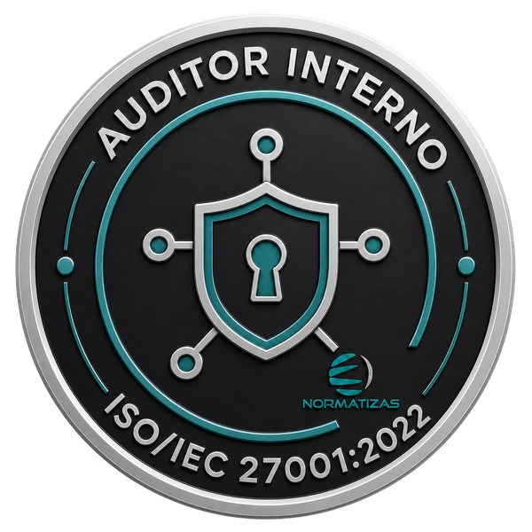 Emblema — Auditor Interno ISO/IEC 27001:2022 - Sistema de Gestão de Segurança da Informação (SGSI)