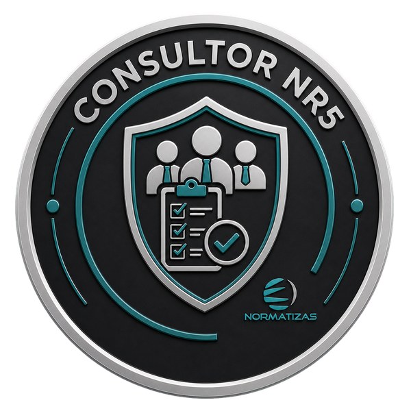 Emblema — Consultor NR-05 - Comissão Interna de Prevenção de Acidentes e de Assédio (CIPA)