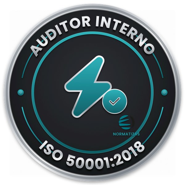 Emblema — Auditor Interno ISO 50001:2018 - Sistema de Gestão da Energia (SGE)